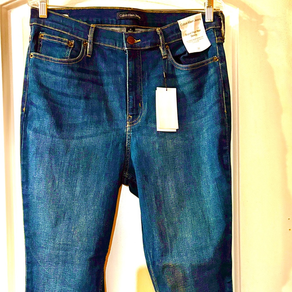 Calvin Klein Super High Rise Skinny Jeans